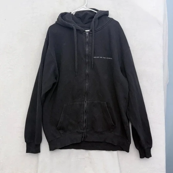 Bring Me The Horizon Hoodie Mens 2XL Full Zip Sempiternal Sweatshirt - Picture 3 of 9